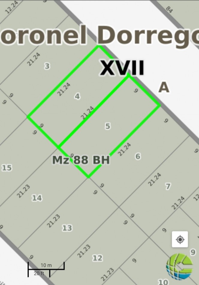 TERRENO CON AMPLIO FRENTE